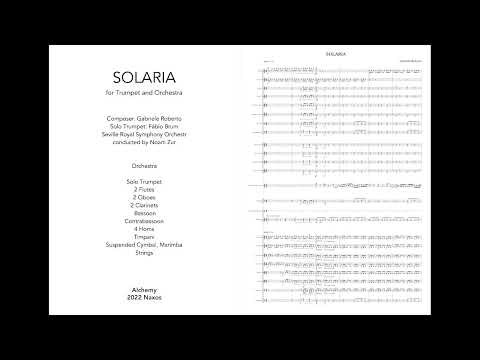 YouTube पर Gabriele Roberto - Solaria (Audio & Full Score) देखें