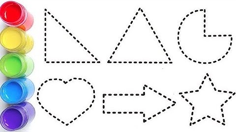 How to Draw 2D Shapes Easily | Simple Drawing for Beginners & Kids