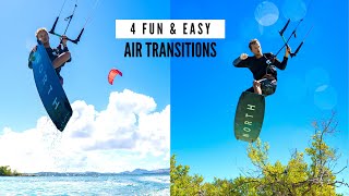 4 Fun & Stylish Air Transition Tricks!