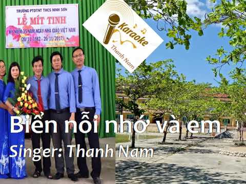 KARAOKE BIỂN NỖI NHỚ VÀ EM (Song ca nam nữ,giọng Am)