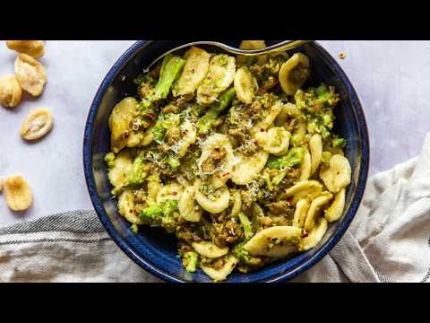 Orecchiette, Sausage & Broccoli