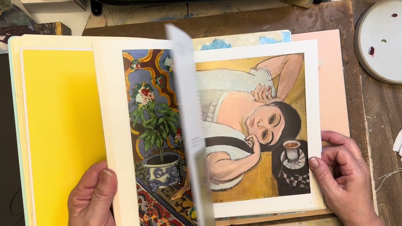 Lightwish Oil Pastel Painting Demo and Swatching Colored Pencils