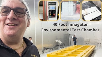 Explore the 40 Foot Environmental Test Chamber for our Innagator! ⚠️Extreme Testing Inside⚠️