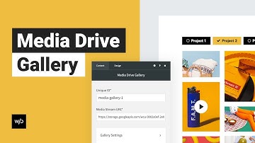 Media Drive Gallery Widget | Tutorial by Without Code