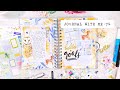 journal with me ☆ 74 | Week 1 in My Daphne&#39;s Diary Memory Planner