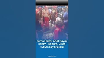 Demo Laskar Adat Dayak Kaltim-Kaltara Minta Segera di Proses Hukum Edy Mulyadi #shorts #edymulyadi