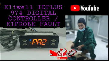 Eliwell idplus E1 probe fault:how to change the probe connected when the alarm is present