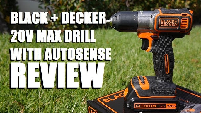 Black+Decker 20V Max Drill/Driver LDX120C Review