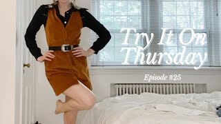 EP #25: TRY IT ON THURSDAY (2 Thrift Hauls + Styling Try On)