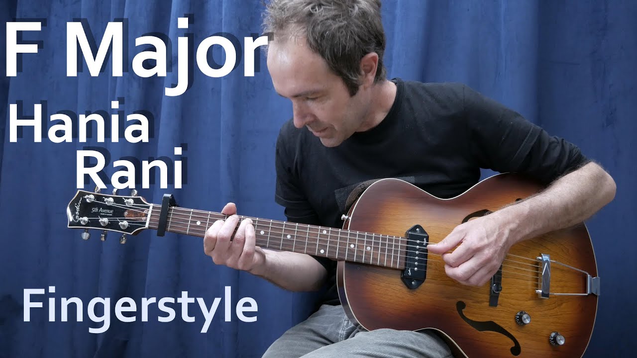 F Major (Hania Rani | guitar arrangement +Tabs) - YouTube