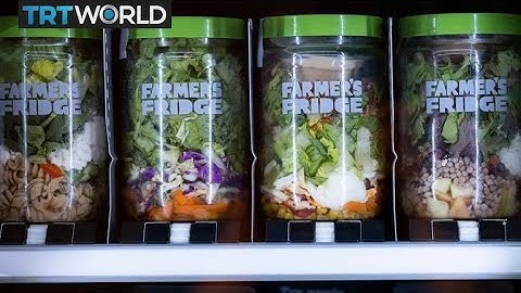 Food company sells healthy meals from vending machines | Money Talks
