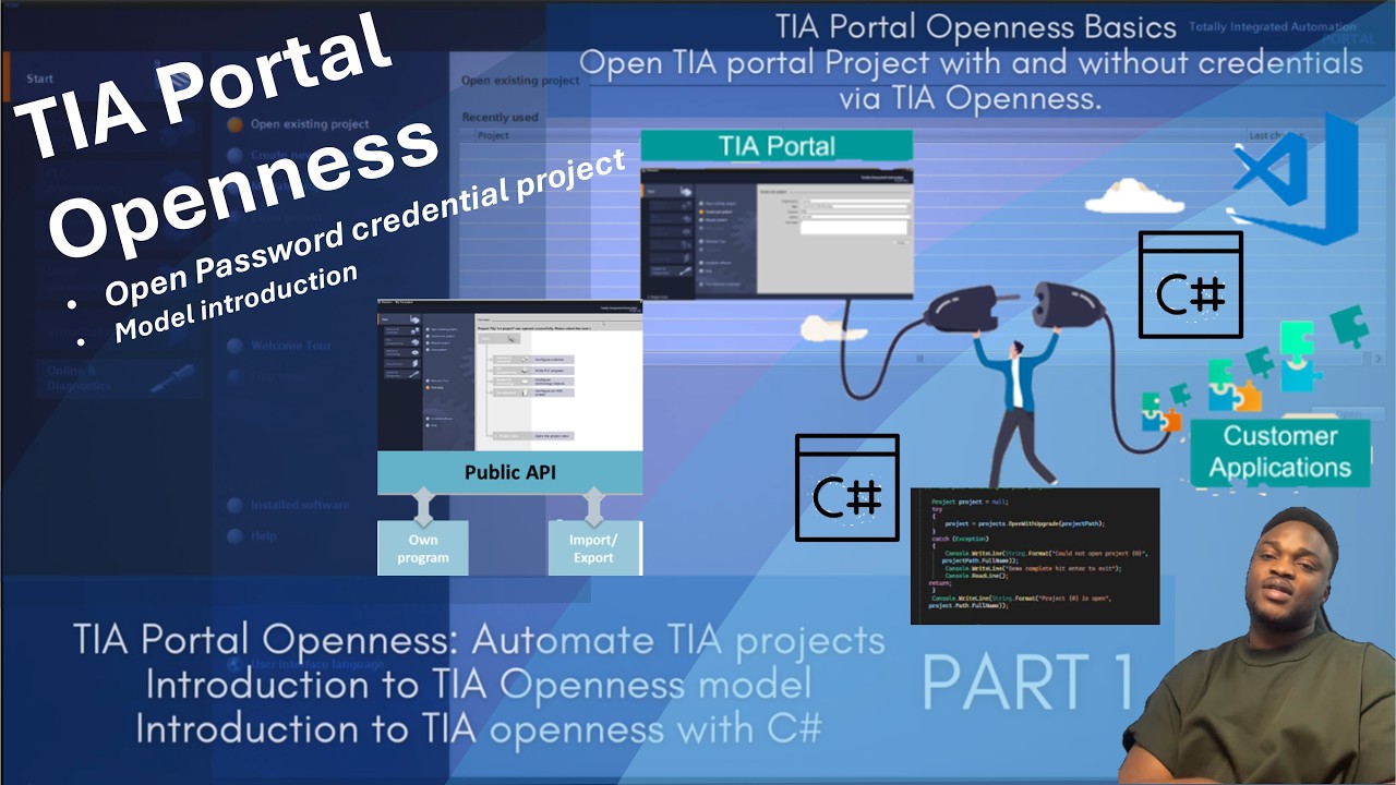 Automate TIA Portal Using C# (Openness API Explained) – Part 1