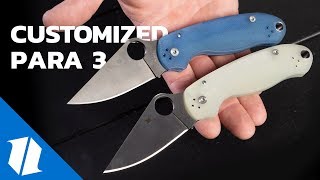 Spyderco Para 3: How to Customize Your Knife | Knife Banter Ep. 53