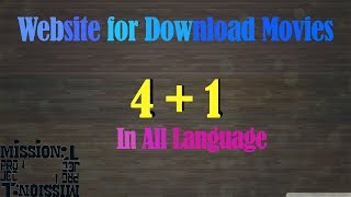 Website for Download movies|2018|In All Language|