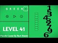 Green LEVEL 41 Puzzle Game By Bart Bonte Green LEVEL 41 Puzzle Game By Bart Bonte