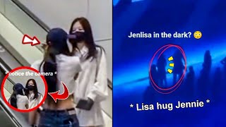 Jenlisa always busted by the camera 😳