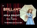 Mira bright on stage on the show brillantibrillanti3996one one 