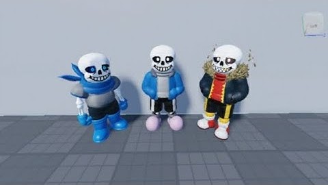 Roblox| Untitled Sans Multiverse Game| Every Boss No Hit