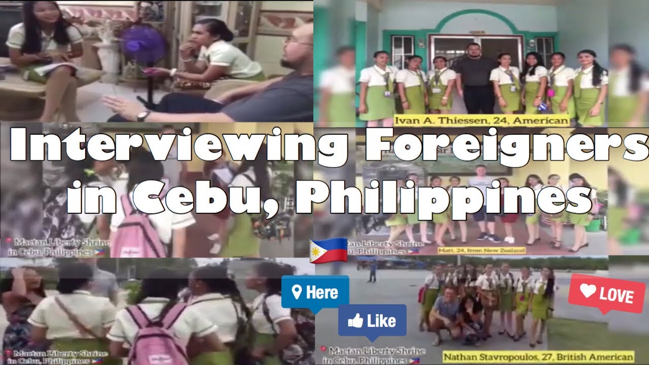INTERVIEWING FOREIGNERS IN CEBU, PHILIPPINES YouTube