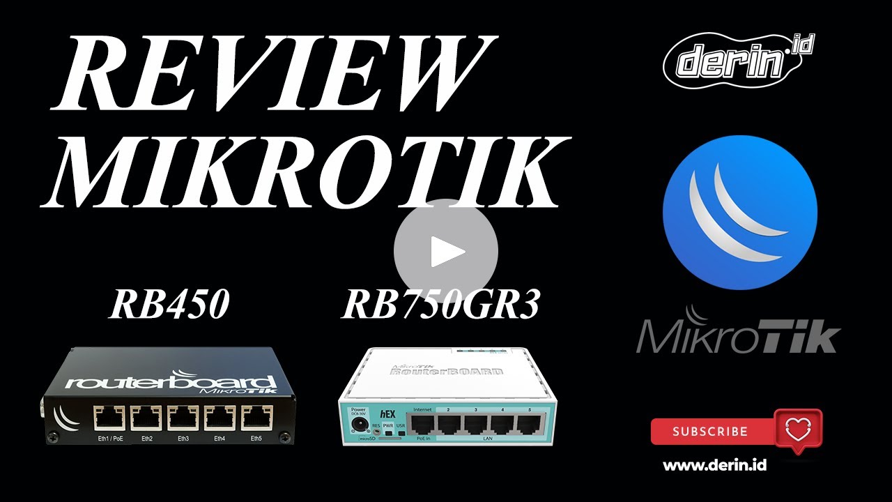 Microtik Rb750gr3 review perbandingan mikrotik rb750gr3 vs rb450ahx4 - YouTube