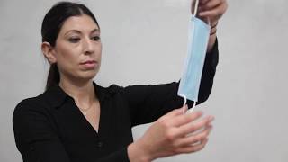 USC EH&S - How to Don & Doff a Surgical Mask