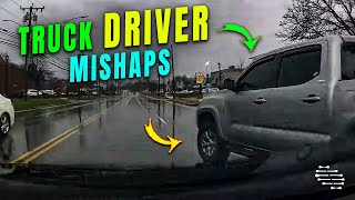 Truck Driver Causes a Crash After an Illegal Turn Attempt