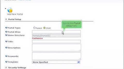 19) How to host multiple portals in the same DotNetNuke installation