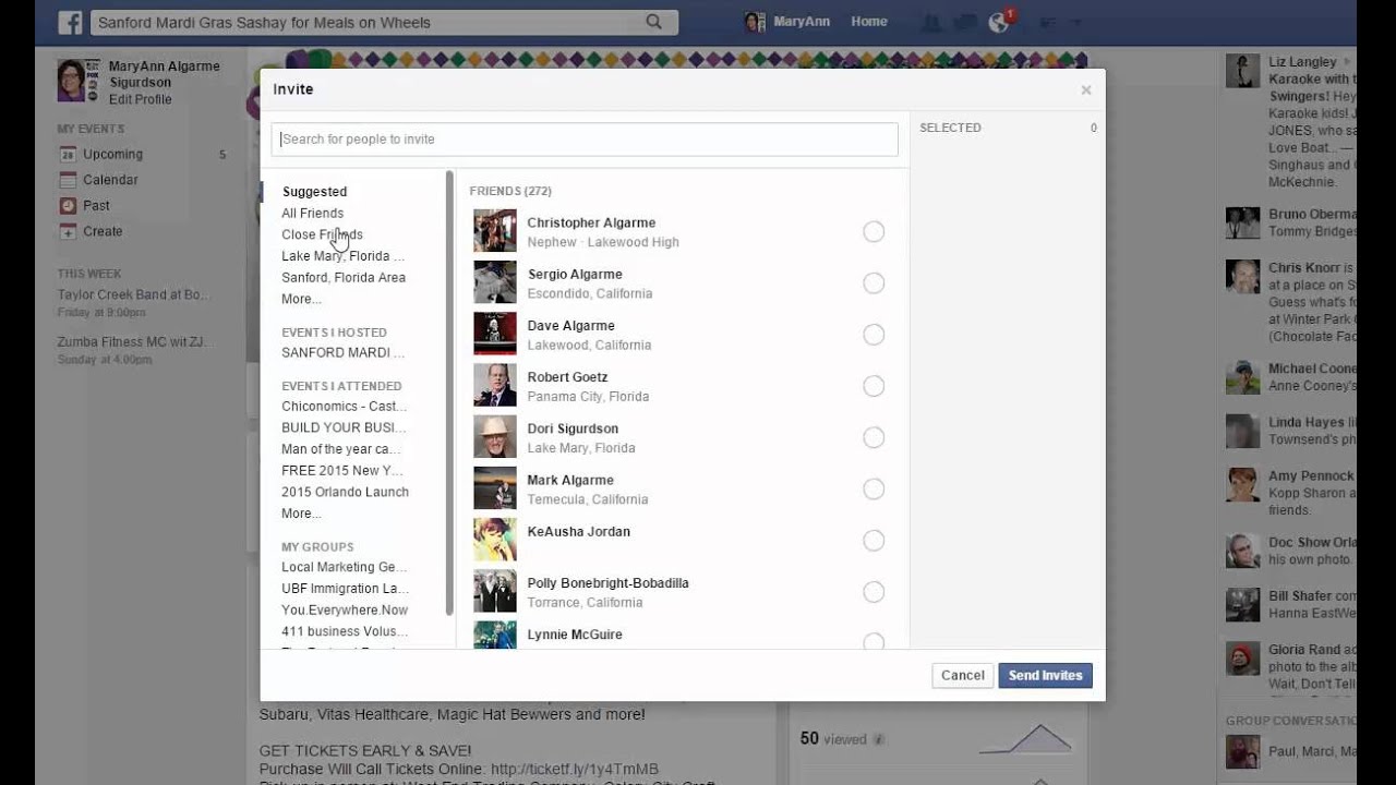 How to Share a Facebook Event
