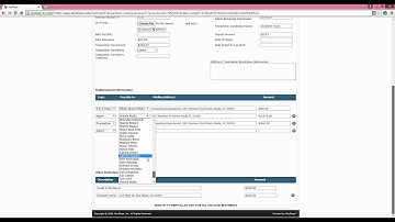 How to Complete the Commission Tab