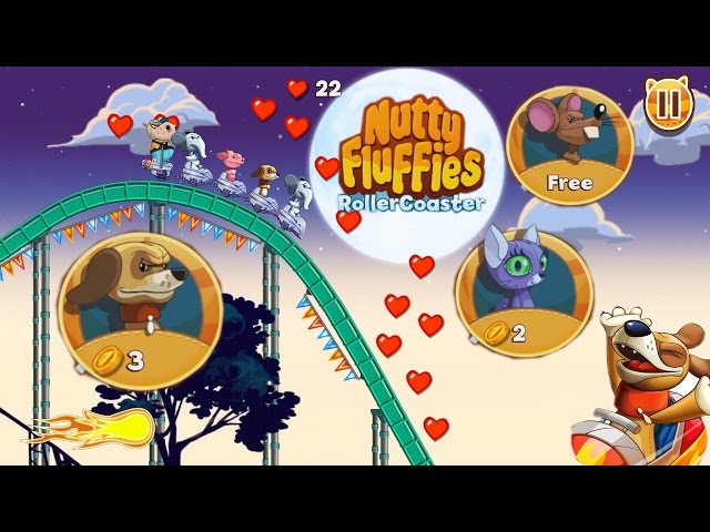 Nutty Fluffies Rollercoaster, Software