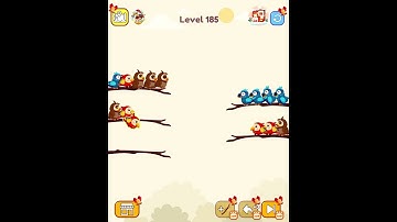 Bird Sort Color Puzzle 185 | Tricky Parrot Sorting Challenge