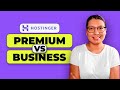 Qué Plan de Hostinger es MEJOR?  Plan Premium vs Plan Business