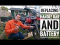 Bike Mods & Maintenance - Replacing Handle Bar & Battery - R1100GS
