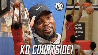 Bol Bol \& Shareef O'neal BALL OUT infront of Kevin Durant!