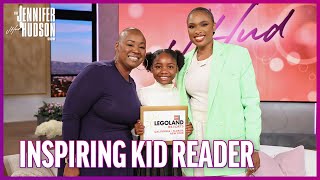 Jennifer Hudson Meets 10yearold Girl Blessing Other Kids With Her Passion For Reading