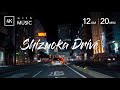 SHIZUOKA NIGHT DRIVE | R1東海道・静岡市内をドライブ [4K] Shizuoka City on Route1 Tokaido Rd.＜草薙〜東静岡〜JR静岡駅前〜丸子＞