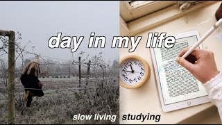 Day in my Life preparing for the new term || british winter cottagecore