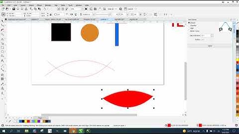 Corel Draw Tips & Tricks Change the color of an object or a curve and text
