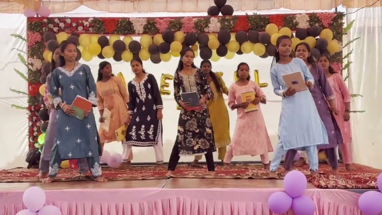 Group dance (Friendship) II 11th Class II Farewell II EMRS Lata II #annualfunction #farewell #dance 