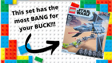 LEGO Star Wars BAD BATCH ATTACK SHUTTLE 75314 Set Review! (2021)