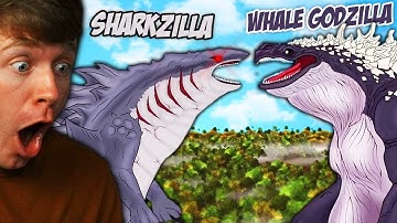 SHARKZILLA vs WHALE GODZILLA the FIGHT