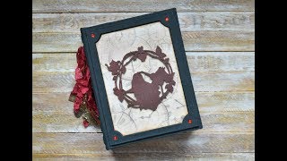 Junk Journals Flip Through \ Alice Junk Journal \ "Down the Rabbit Hole" (sold)
