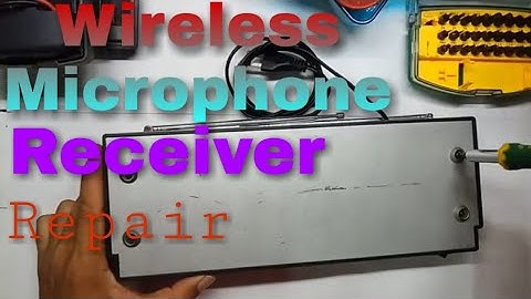 Wireless Microphone Receiver[ No power ] Repair.