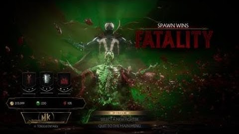 Mortal Kombat 11 Spawn Second Fatality Unlocked