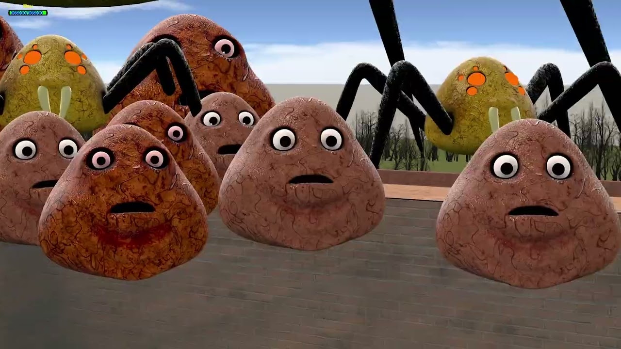 Escape POU & Sprunki Family Compilation Nextbot Gmod