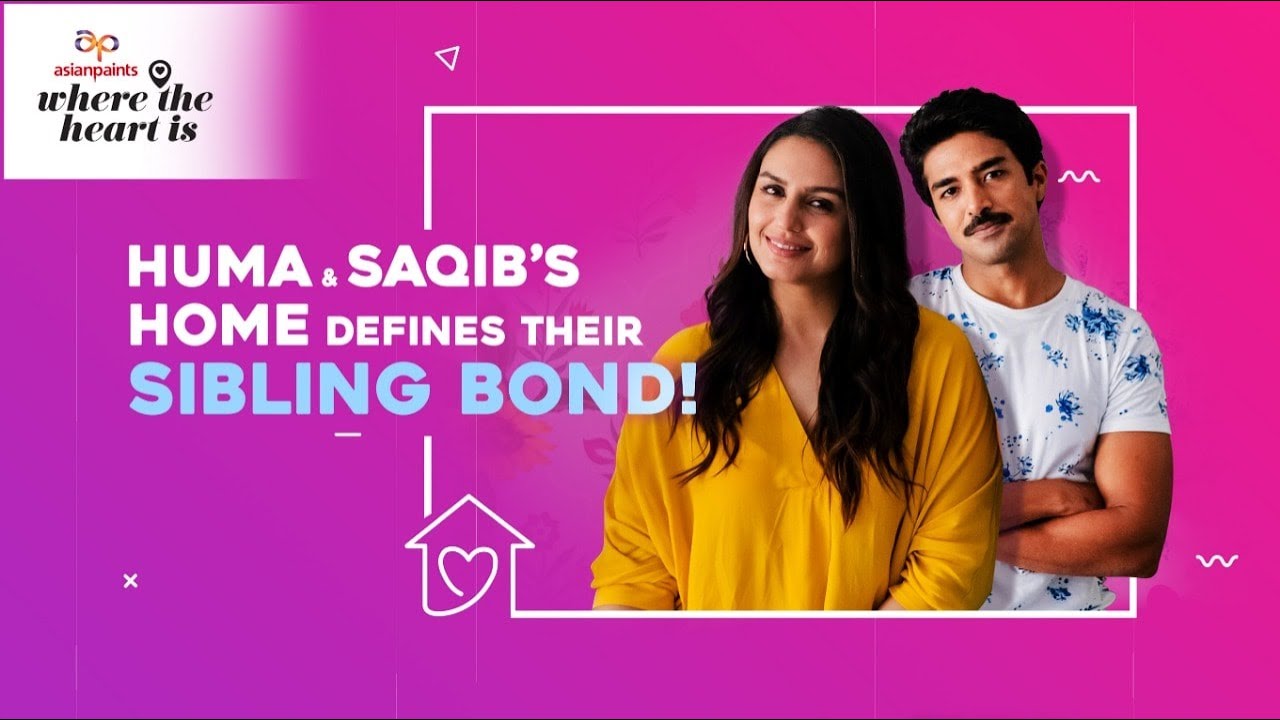 Asian Paints Where The Heart Is Season 3 Featuring Huma Qureshi and Saqib Saleem YouTube