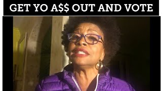 Video thumbnail of "Vote! Jenifer Lewis backed up by Joseph Jevanni"