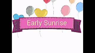Música Early Sunrise