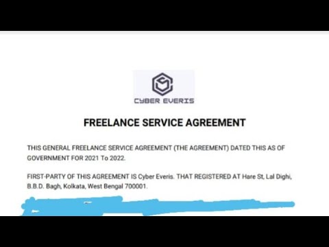 Cyber Everis Freelance Service Agreement, Breach of Contract, Agreement Cancel kaise kare,CyberFraud