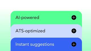Create AI Powered ATS Resume in Minutes